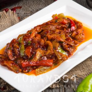 БАКЛАЖАНЫ С КИСЛО-ГОРЬКИМ ПРИВКУСОМ 250 г.