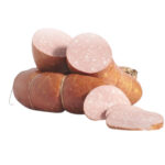 Колбаса Bizhan вареная "Любительская" в натуральной оболочке, 500гр