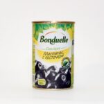 Маслины "Bonduelle"с косточкой черн. Ж/б 300мл