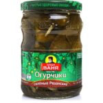 Огурчики "Дядя Ваня" соленые рязанские ст/б 950 гр