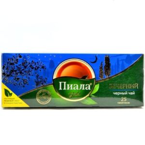 Чай черный "Piala Gold" Вечерний гран. 25 пакетиков