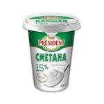 СМЕТАНА PRESIDENT 15% 400 гр