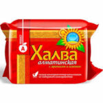 Халва десертная Алматинская с арахисом и изюмом 275 гр